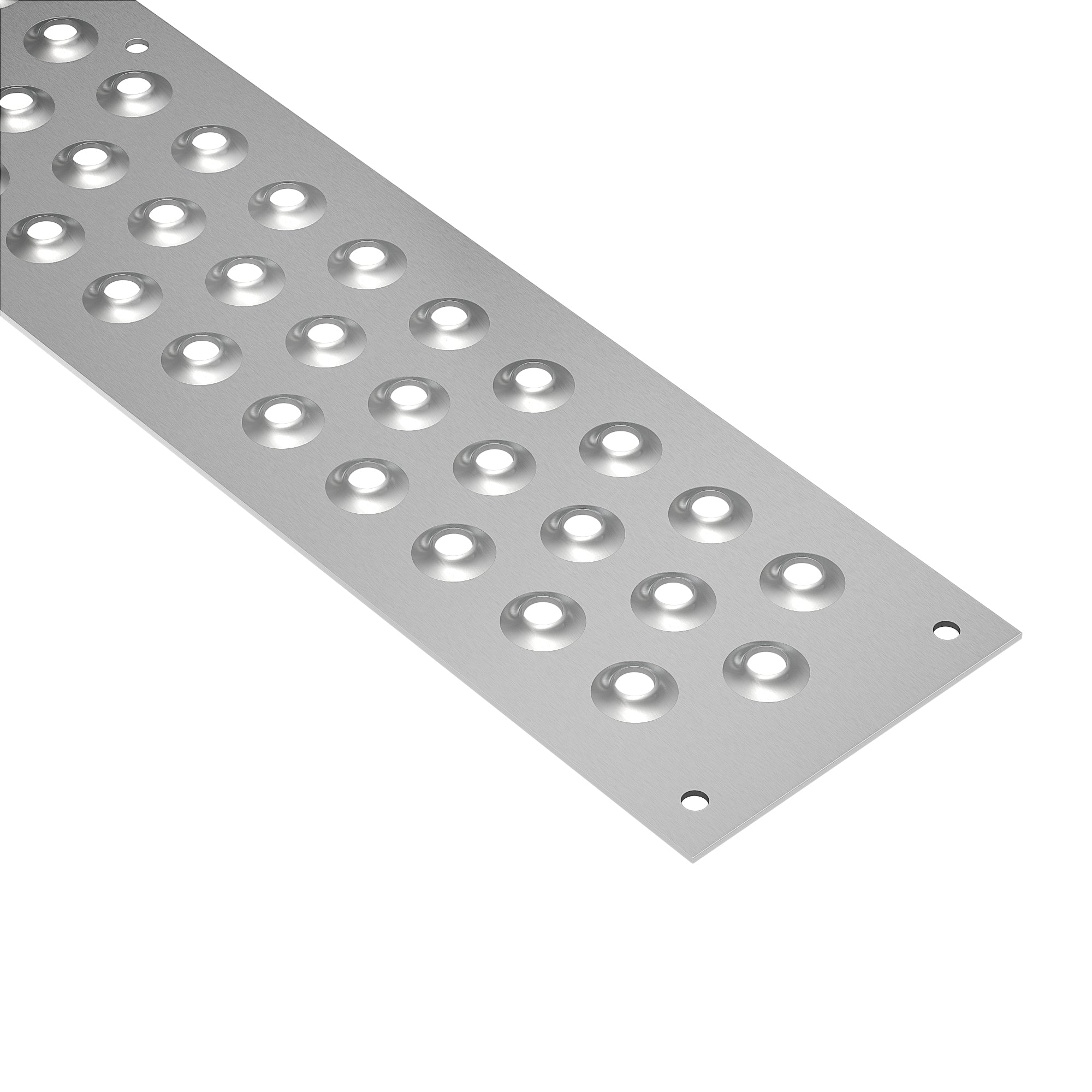 STEADY-STEP Anti-Slip Stair Strip for Outdoor Stairs - Durable Aluminum