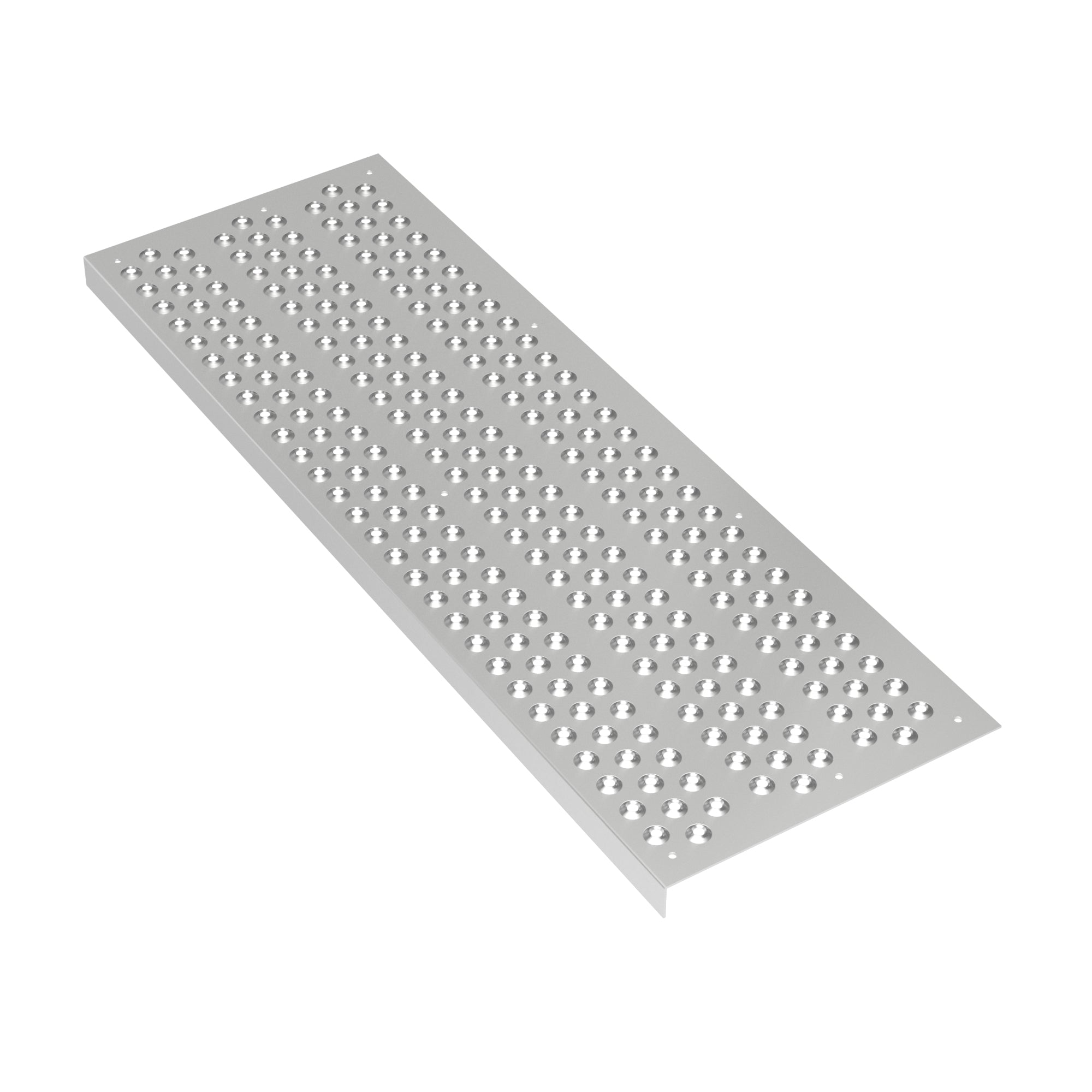 STEADY-STEP Anti-Slip Stair Tread Cover for Outdoor Stairs - Durable Aluminum