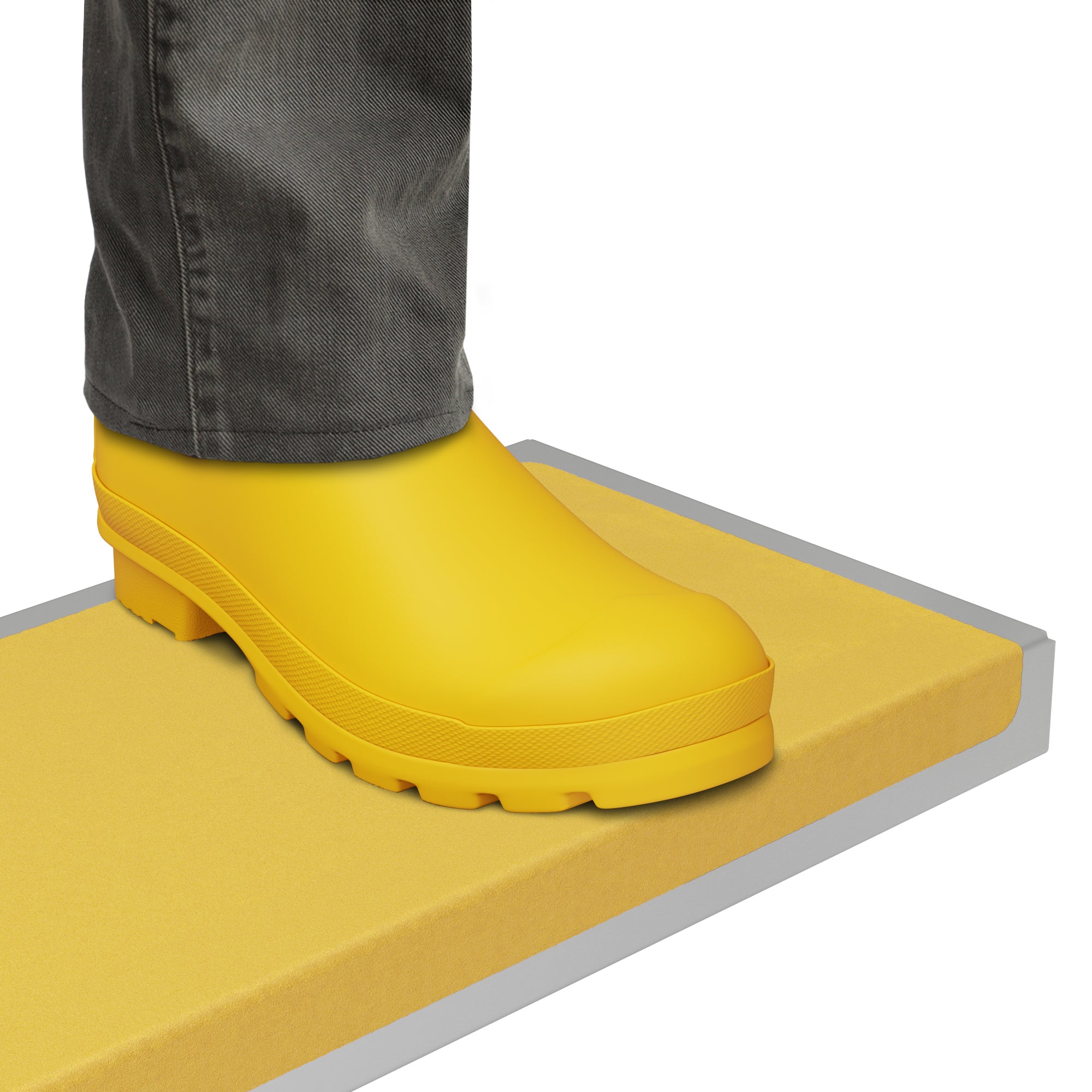STEADY-STEP Grit-Surface Stair Tread - Heavy Duty Aluminum
