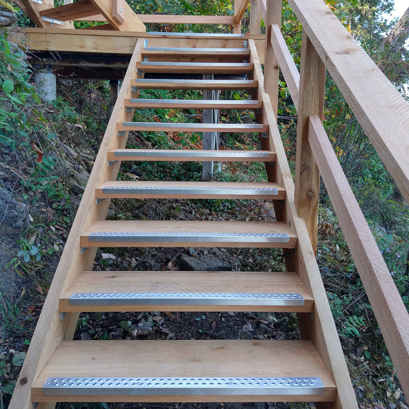 Keep Your Outdoor Stair Treads Looking Great with Anti-Slip Stair Nosing