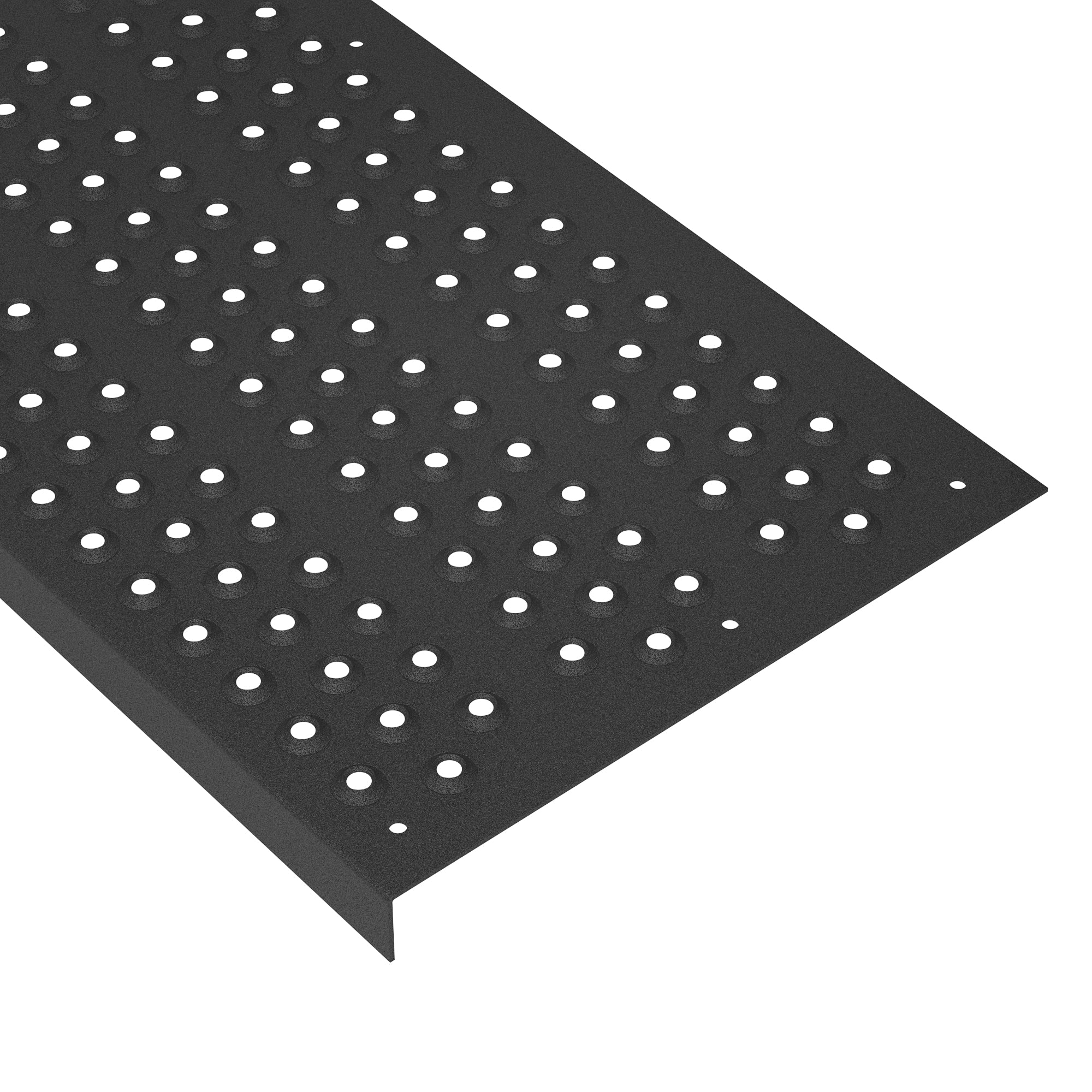 STEADY-STEP Anti-Slip Stair Tread Cover for Outdoor Stairs - Durable Aluminum