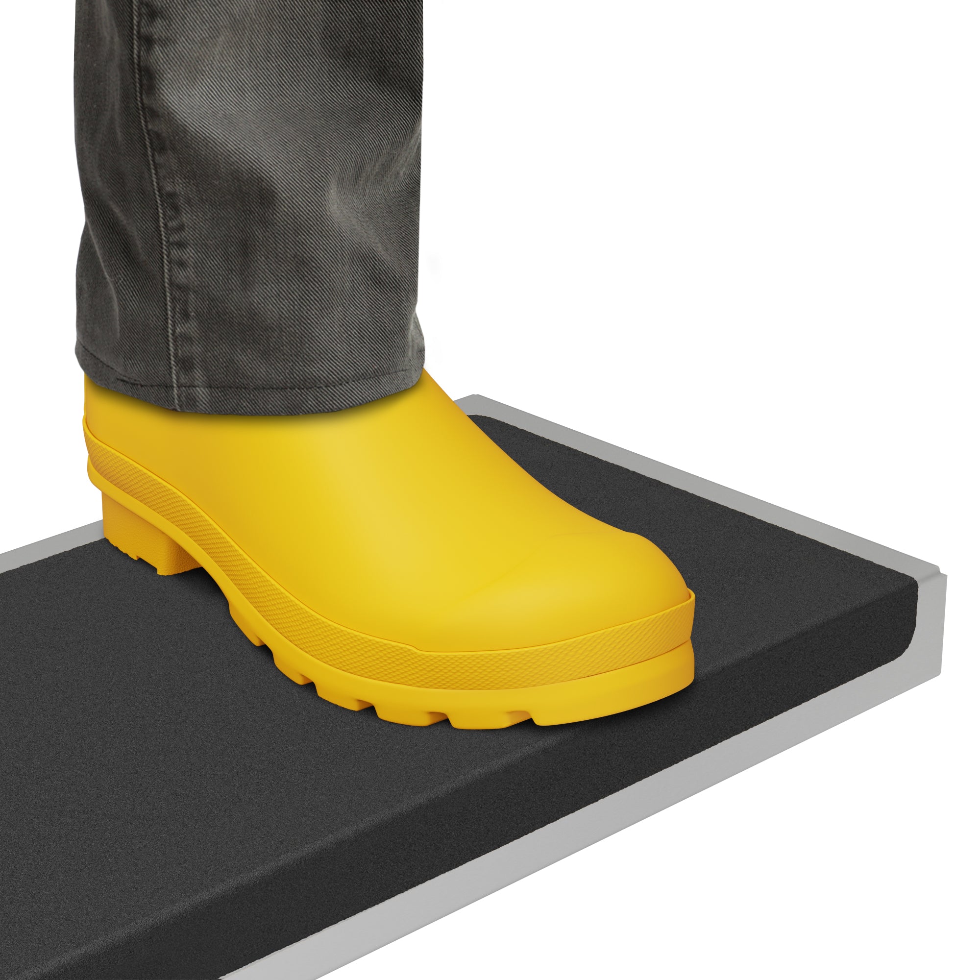 STEADY-STEP Grit-Surface Stair Tread - Heavy Duty Aluminum