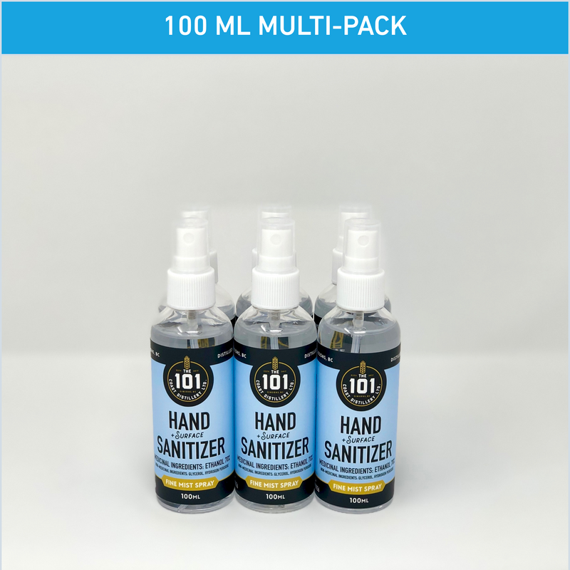 100 ml Liquid Hand Sanitizer Multi-pack