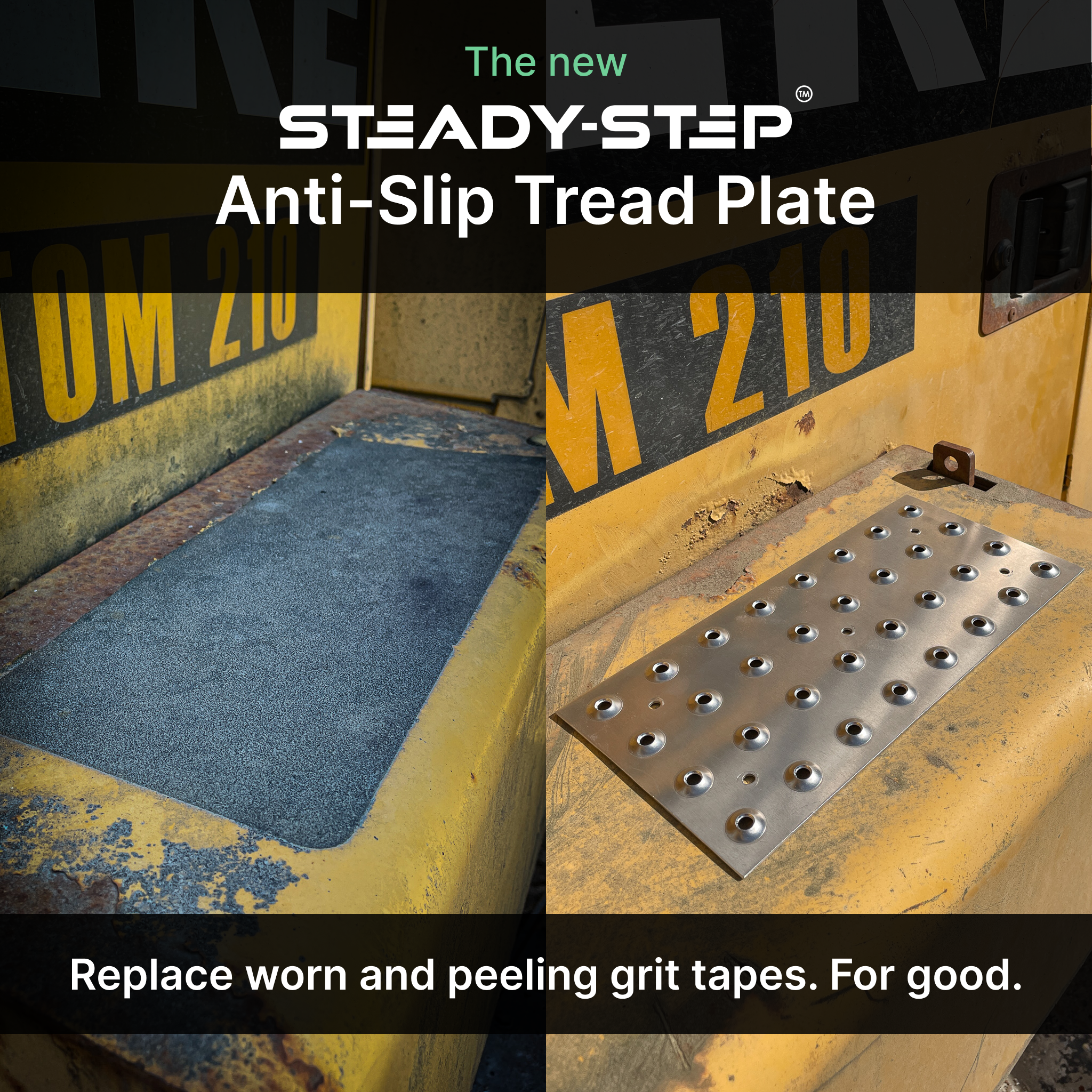 Aluminum Tread Plate (Multipack) - Safe and Slip-Resistant Modular Tiles for Outdoor Use - Easy to Install, Screws Included