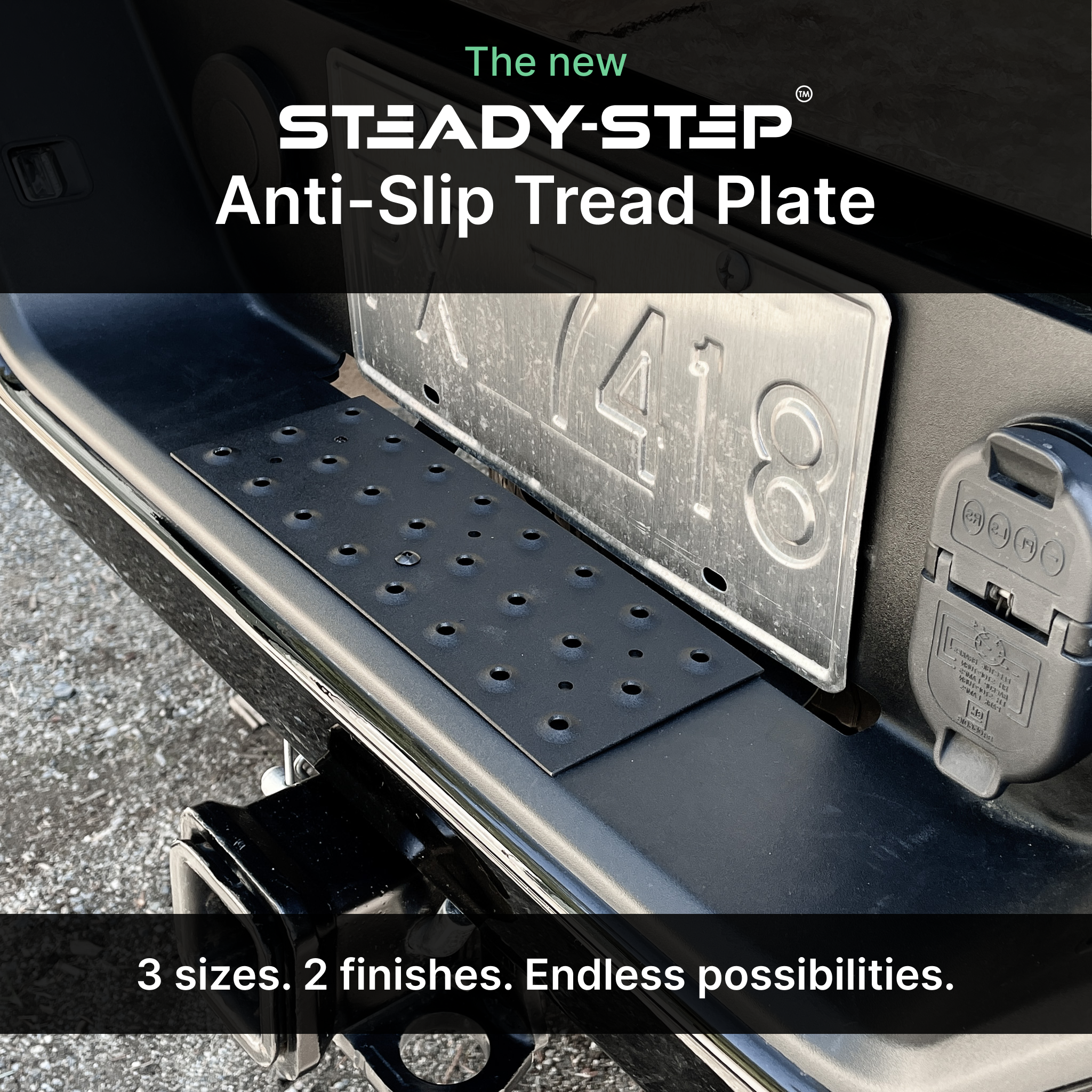 Aluminum Tread Plate (Multipack) - Safe and Slip-Resistant Modular Tiles for Outdoor Use - Easy to Install, Screws Included