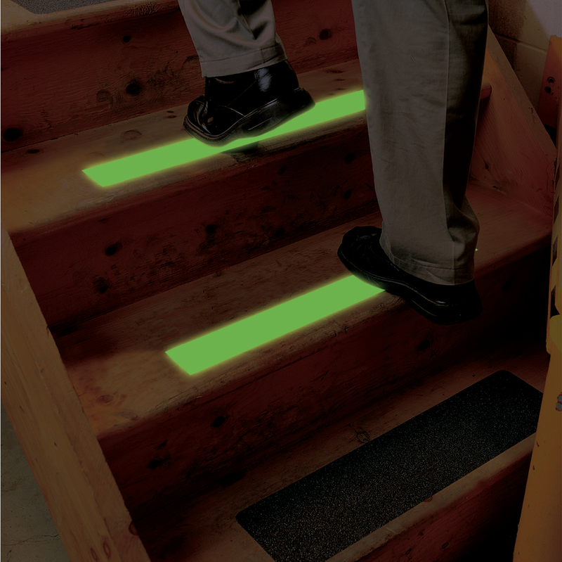 Gator Grip® Glow-in-the-Dark Anti-Slip Grit Tape