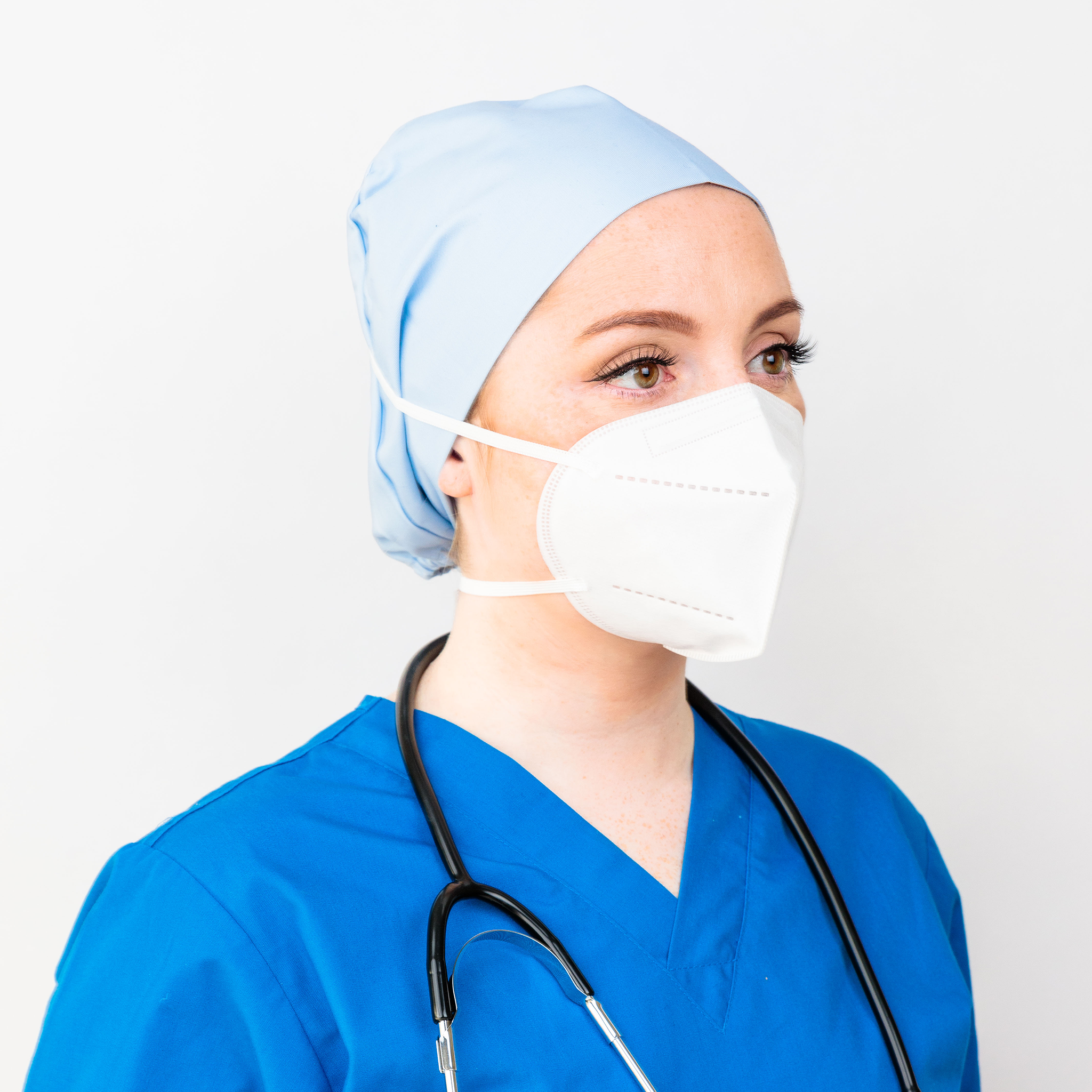 Health Care + Surgical Respirator (Headband) - 30 pcs - Made in Canada